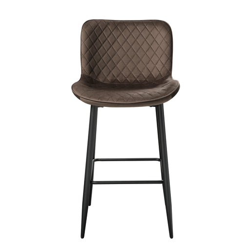 Nya Pub Height Chair in Black/Brown - 5695BRW-29 - FAMSA Furniture (TX)