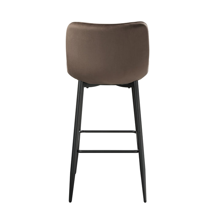 Nya Pub Height Chair in Black/Brown - 5695BRW-29 - FAMSA Furniture (TX)