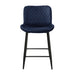 Nya Counter Height Chair in Black/Blue - 5695DBU-24 - FAMSA Furniture (TX)