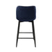 Nya Counter Height Chair in Black/Blue - 5695DBU-24 - FAMSA Furniture (TX)