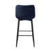 Nya Pub Height Chair in Black/Blue - 5695DBU-29 - FAMSA Furniture (TX)