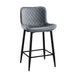 Nya Counter Height Chair in Black/Gray - 5695DGY-24 - FAMSA Furniture (TX)