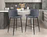 Nya Pub Height Chair in Black/Gray - 5695DGY-29 - FAMSA Furniture (TX)