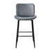 Nya Pub Height Chair in Black/Gray - 5695DGY-29 - FAMSA Furniture (TX)