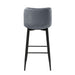Nya Pub Height Chair in Black/Gray - 5695DGY-29 - FAMSA Furniture (TX)