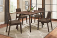 Steer DINING TABLE in Brown/Walnut/Natural - 5701 - FAMSA Furniture (TX)