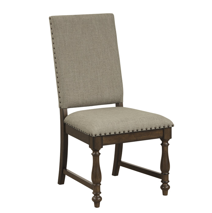 Stonington Side Chair in Brown/Gray - 5703S - FAMSA Furniture (TX)