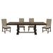 Stonington 5pc Set (TB+4S) in Brown/Gray - 5703-104*5 - FAMSA Furniture (TX)