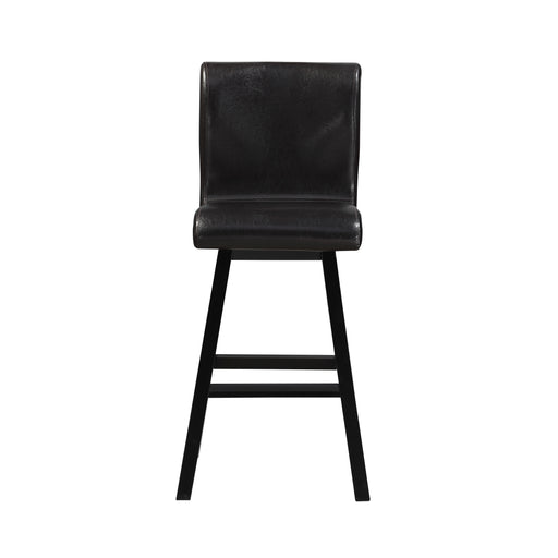 Hillshaw Swivel Pub Height Chair in Brown - 5708-29DB - FAMSA Furniture (TX)