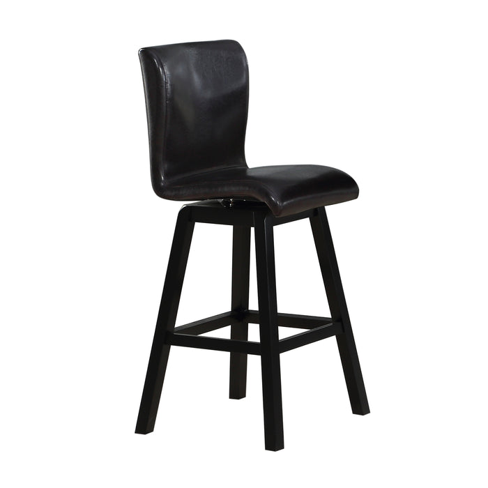 Hillshaw Swivel Pub Height Chair in Brown - 5708-29DB - FAMSA Furniture (TX)