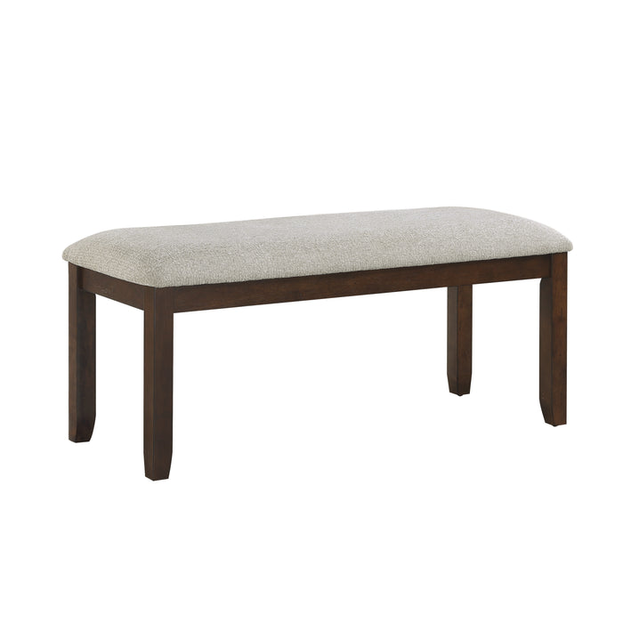 Binghampton Bench in Cherry/Gray - 5710-13 - FAMSA Furniture (TX)