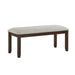 Binghampton Bench in Cherry/Gray - 5710-13 - FAMSA Furniture (TX)