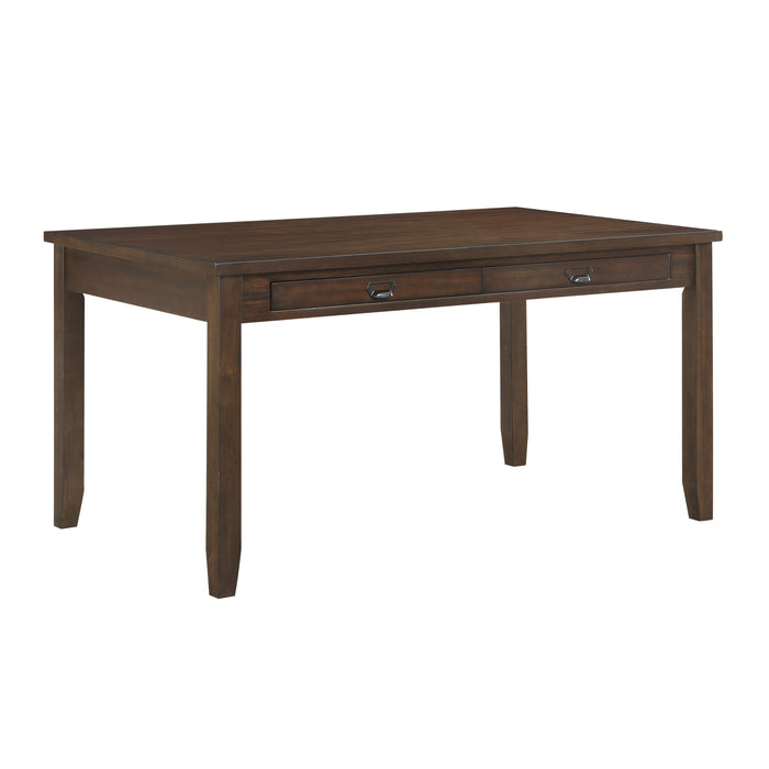 Binghampton 5pc Set (TB+4S) in Cherry/Gray - 5710-60*5 - FAMSA Furniture (TX)