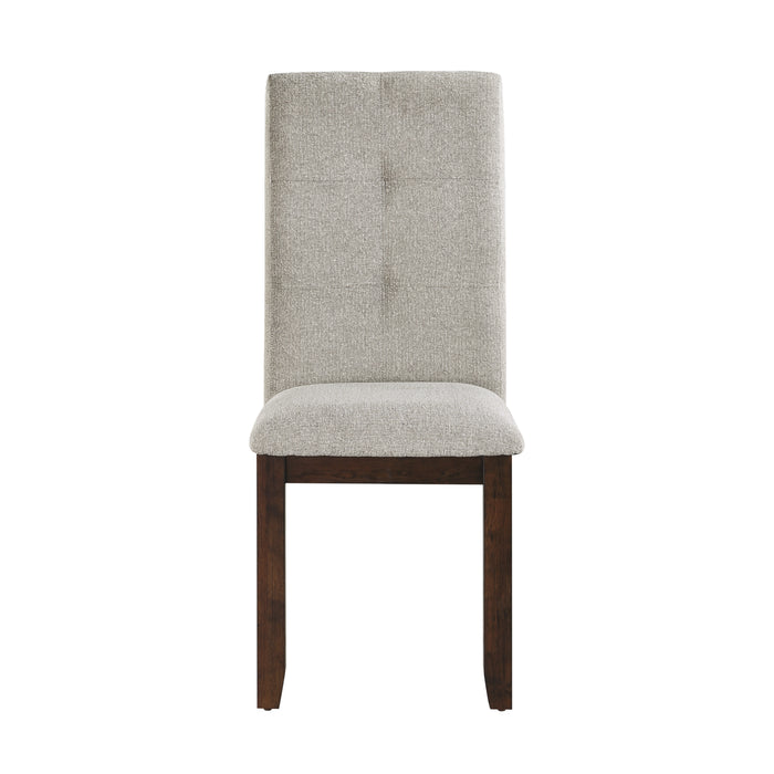 Binghampton 5pc Set (TB+4S) in Cherry/Gray - 5710-60*5 - FAMSA Furniture (TX)