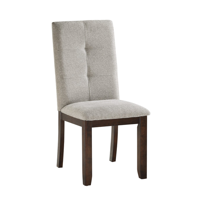 Binghampton Side Chair in Cherry/Gray - 5710S - FAMSA Furniture (TX)
