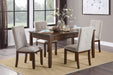 Binghampton Side Chair in Cherry/Gray - 5710S - FAMSA Furniture (TX)