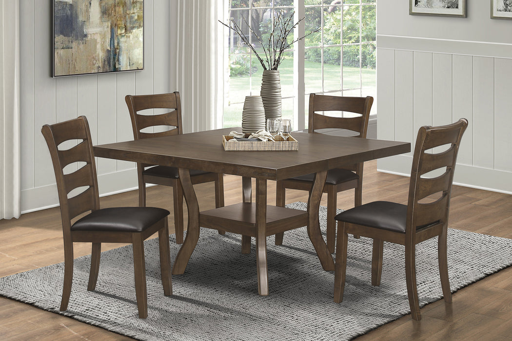 Darla Side Chair in Brown - 5712S - FAMSA Furniture (TX)