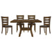 Darla 5pc Set (TB+4S) in Brown - 5712-54*5 - FAMSA Furniture (TX)