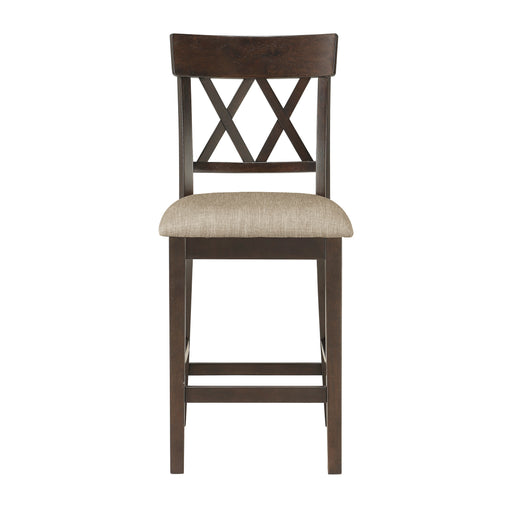 5716-24S2 COUNTER HEIGHT CHAIR, DOUBLE X BACK image