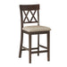 5716-24S2 COUNTER HEIGHT CHAIR, DOUBLE X BACK image
