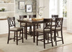 5716-24S2 COUNTER HEIGHT CHAIR, DOUBLE X BACK image