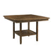 Balin 5pc Set (TB+4S) in Brown/Oak - 5716RFAK-36*5 - FAMSA Furniture (TX)