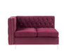 Jaszira Modular - Armless Loveseat w/2 Pillows - Image 4