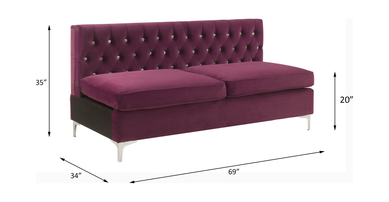 Jaszira Modular - Armless Sofa - Image 5