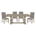 Southlake 5pc Set (TB+4S) in Brown/Gray - 5741NN-94*5 - FAMSA Furniture (TX)