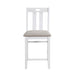 Lowell 5-Piece Pack Counter Height Set in Gray/White - 5744WH-36 - FAMSA Furniture (TX)