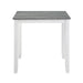 Lowell 5-Piece Pack Counter Height Set in Gray/White - 5744WH-36 - FAMSA Furniture (TX)