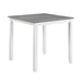 Lowell 5-Piece Pack Counter Height Set in Gray/White - 5744WH-36 - FAMSA Furniture (TX)