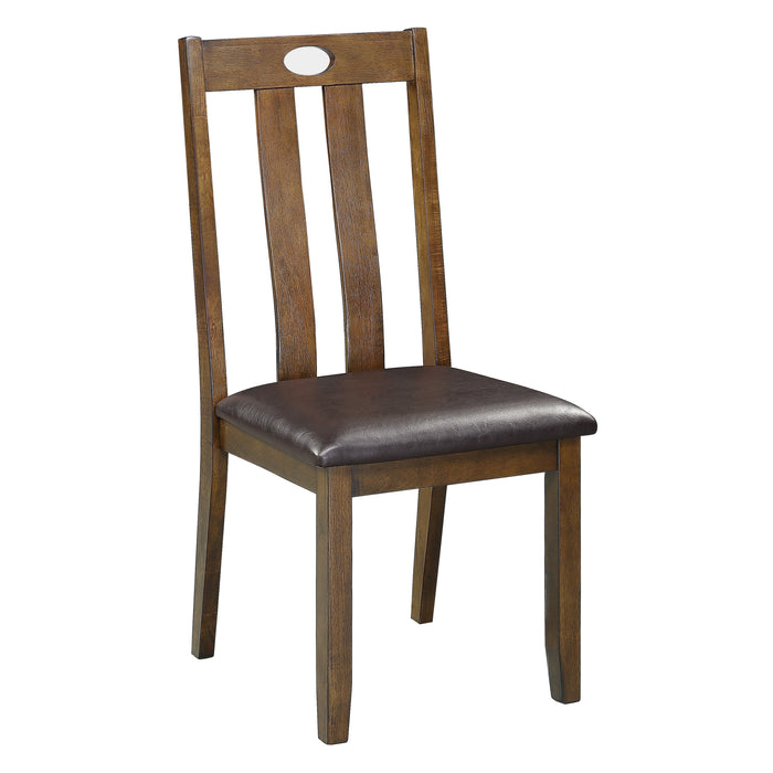 Weston 5-Piece Pack Dinette Set in Brown - 5746 - FAMSA Furniture (TX)
