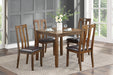 Weston 5-Piece Pack Dinette Set in Brown - 5746 - FAMSA Furniture (TX)