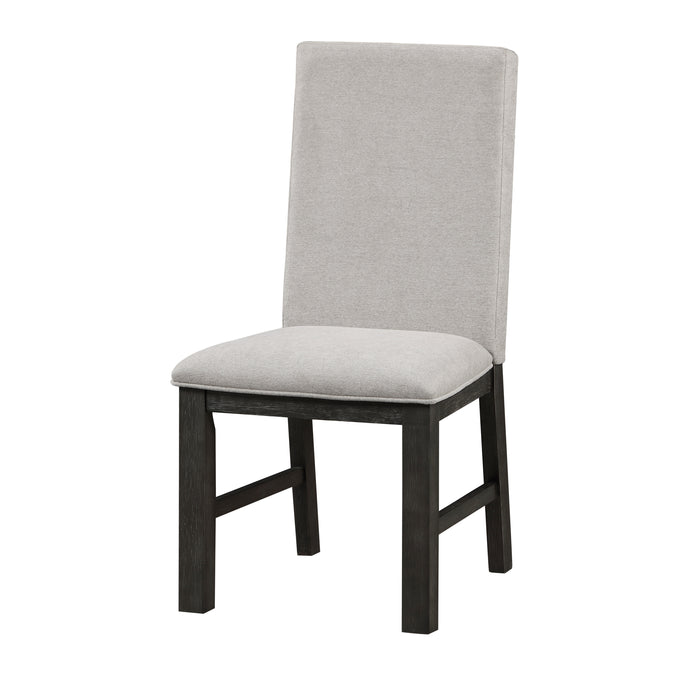 Orem Side Chair in Black/Gray - 5759S - FAMSA Furniture (TX)