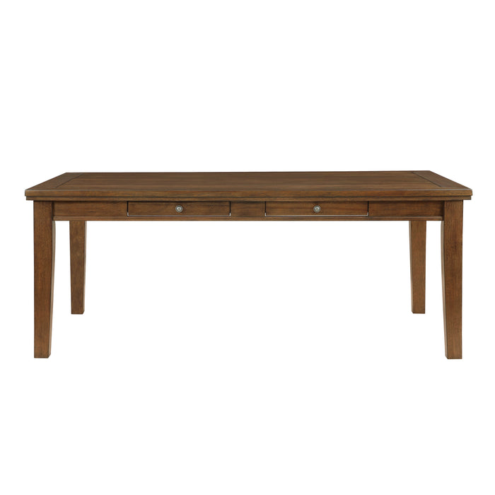 Tigard 5pc Set (TB+4S) in Cherry/Gray - 5761-78*5 - FAMSA Furniture (TX)