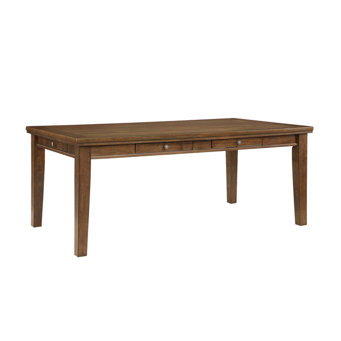 Tigard 5pc Set (TB+4S) in Cherry/Gray - 5761-78*5 - FAMSA Furniture (TX)