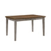 Tigard Counter Height Table in Cherry/Gray - 5761GY-36 - FAMSA Furniture (TX)