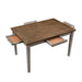 Tigard Counter Height Table in Cherry/Gray - 5761GY-36 - FAMSA Furniture (TX)