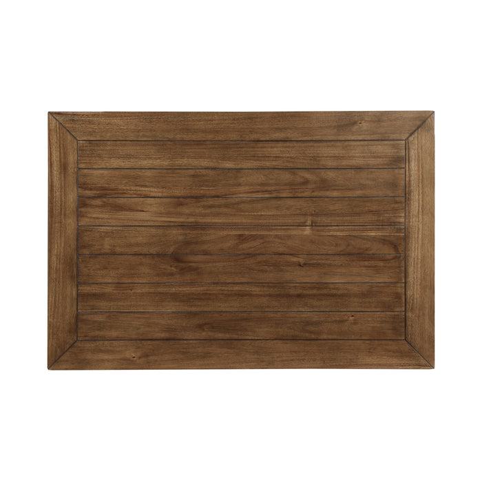 Tigard Counter Height Table in Cherry/Gray - 5761GY-36 - FAMSA Furniture (TX)