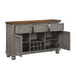 Tigard Server in Cherry/Gray - 5761GY-40 - FAMSA Furniture (TX)