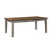 Tigard Dining Table in Cherry/Gray - 5761GY-78 - FAMSA Furniture (TX)