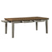 Tigard 5pc Set (TB+4S) in Beige/Cherry/Gray - 5761GY-78*5 - FAMSA Furniture (TX)