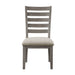 Tigard Side Chair in Cherry/Gray/Beige - 5761GYS - FAMSA Furniture (TX)
