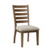 Tigard Side Chair in Cherry/Beige - 5761S - FAMSA Furniture (TX)