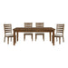 Tigard 5pc Set (TB+4S) in Cherry/Gray - 5761-78*5 - FAMSA Furniture (TX)