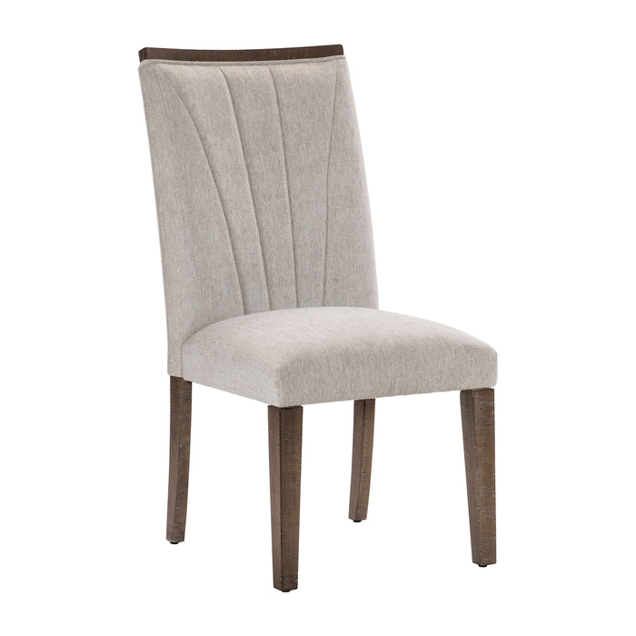Brookings Side Chair in Brown - 5764S - FAMSA Furniture (TX)