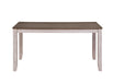 Ithaca Dining Table in Gray/White - 5769W-60 - FAMSA Furniture (TX)