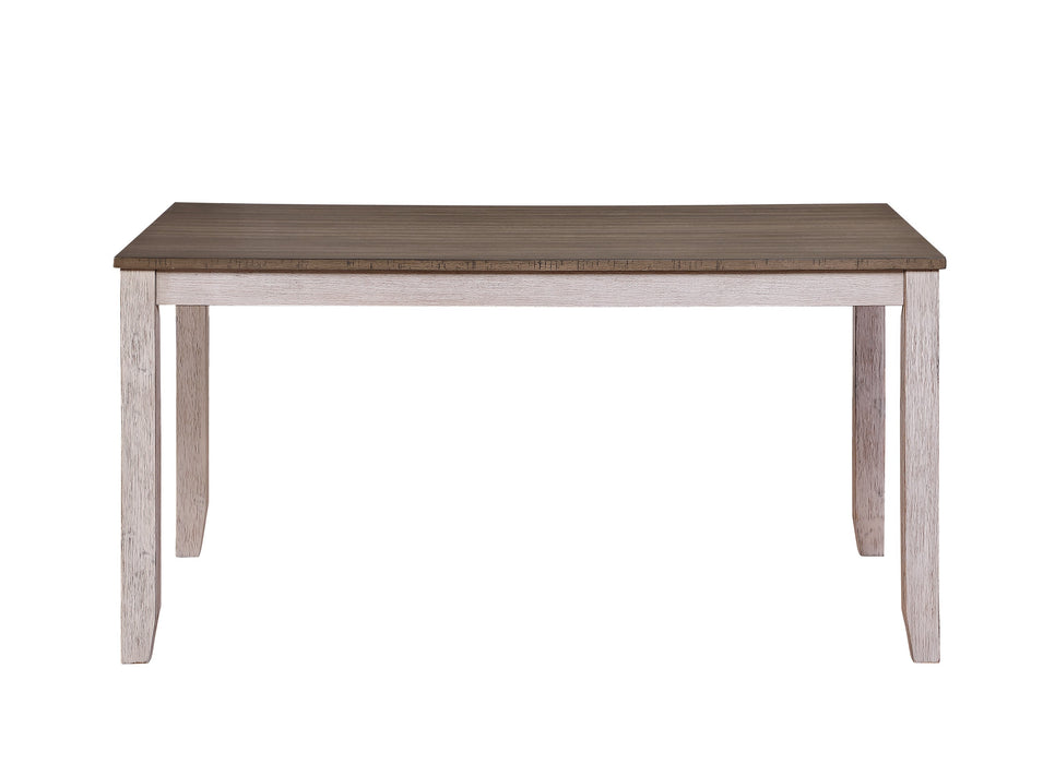 Ithaca Dining Table in Gray/White - 5769W-60 - FAMSA Furniture (TX)