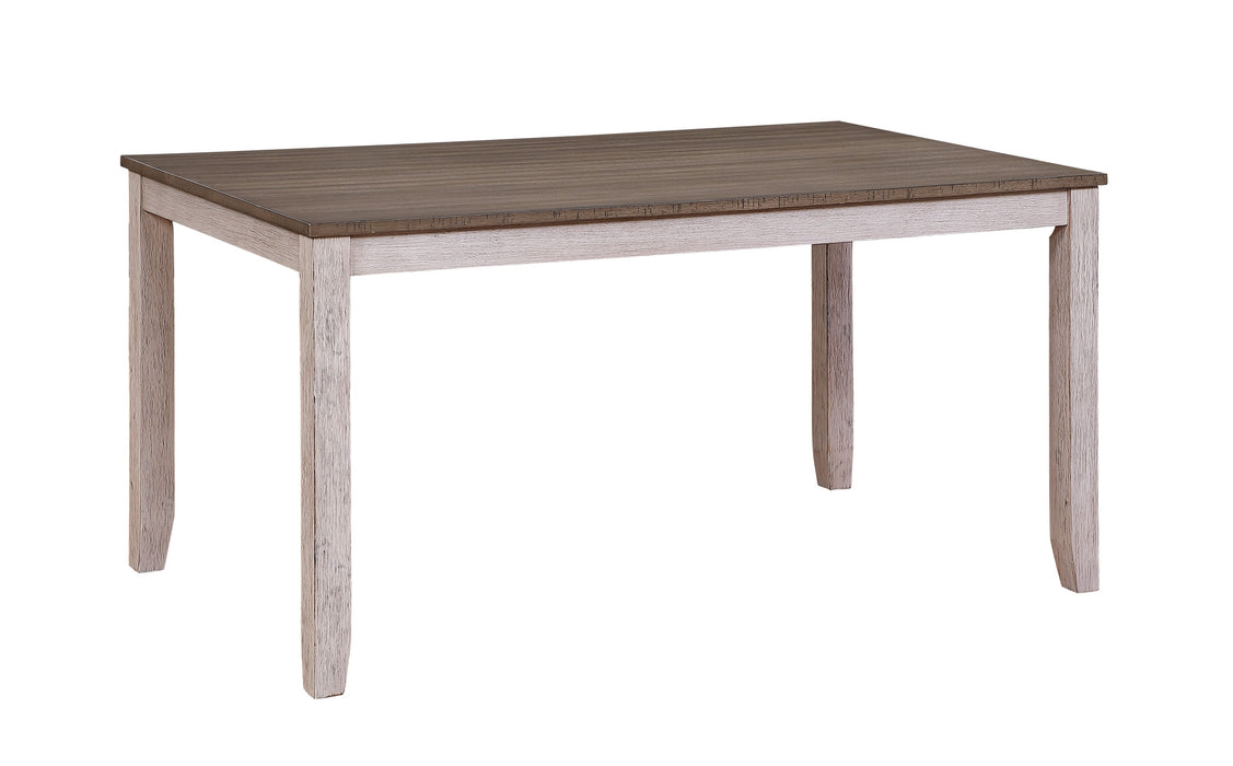 Ithaca Dining Table in Gray/White - 5769W-60 - FAMSA Furniture (TX)